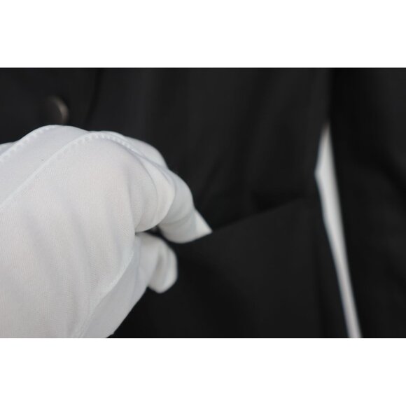 Armani Exchange Womens Black Single-Button Blazer Jacket With Front Pockets - Picture 8 of 13